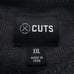 CUTS Prestige Thermal Long Sleeve Waffle Knit Pima Cotton Pullover Grey XXL