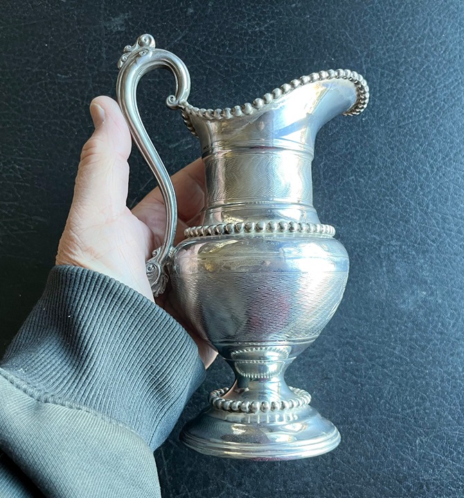 Ewer Meriden Britannia Company 1861 Design Vertically Challenged Water Pitcher
