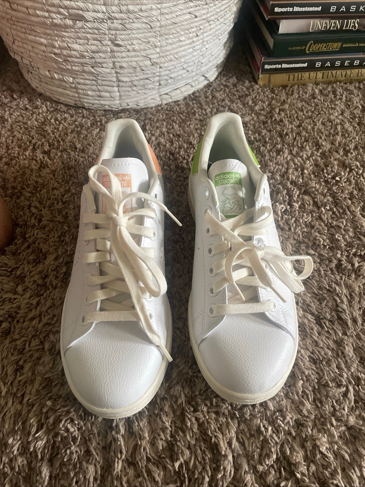 Adidas Stan Smith Disney Miss Piggy and Kermit Perforated