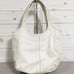 Coach White Leather Ergo 65th Anniversary Edition Satchel Tote Bag white 10743