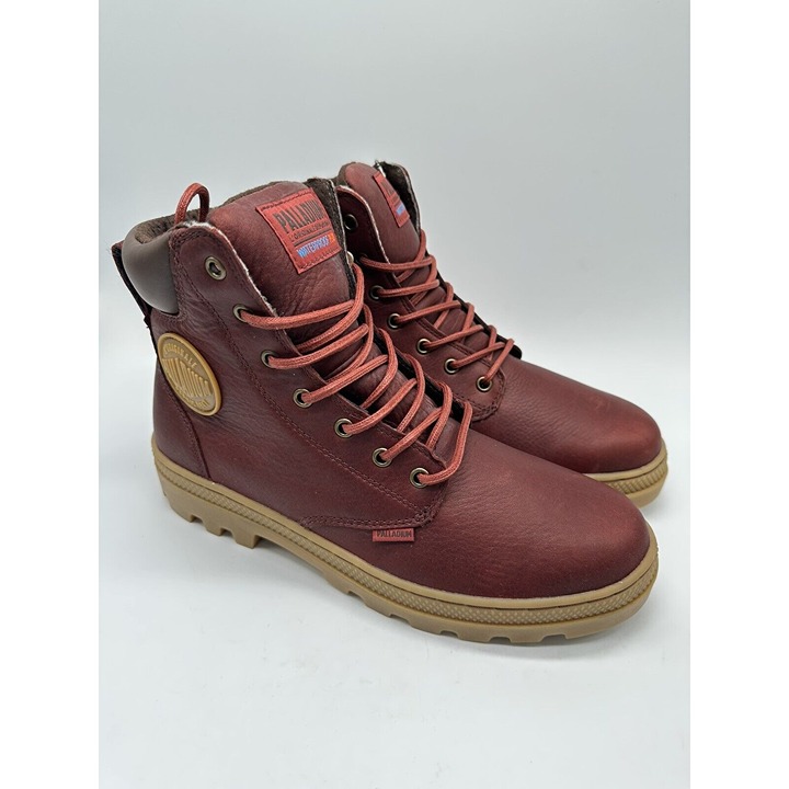 PALLADIUM pampatech Hi Amber Gold 75188-280-M Mens Size 8