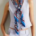 NWOT Max Mara Weekend Label-cut Printed Silk Twin Scarf Size: 90* 90cm Spring