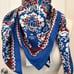 NWOT Max Mara Weekend Label-cut Printed Silk Twin Scarf Size: 90* 90cm Spring