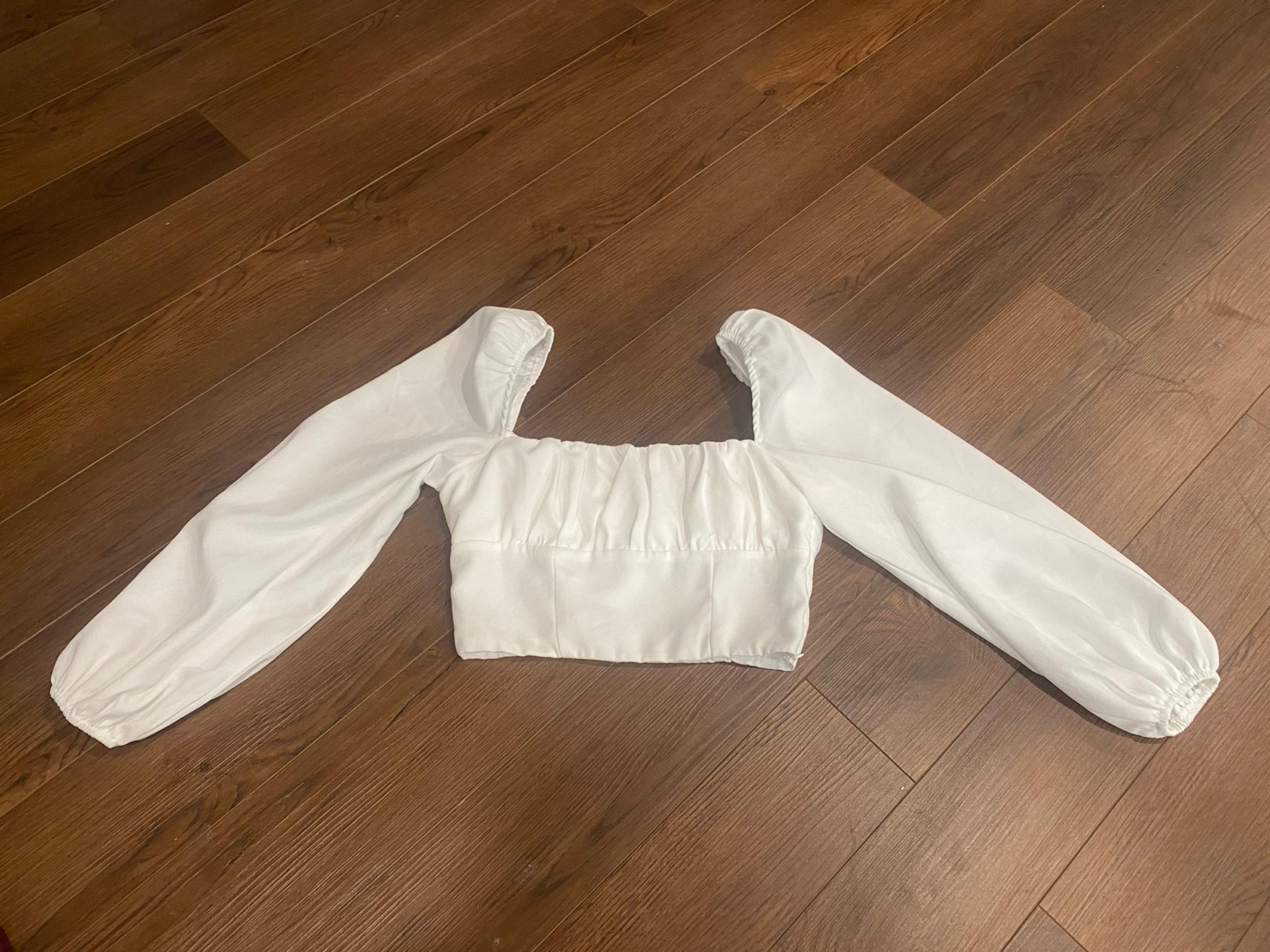 Princess Polly White Top - Women’s Blouse - Size 4 ( Small )