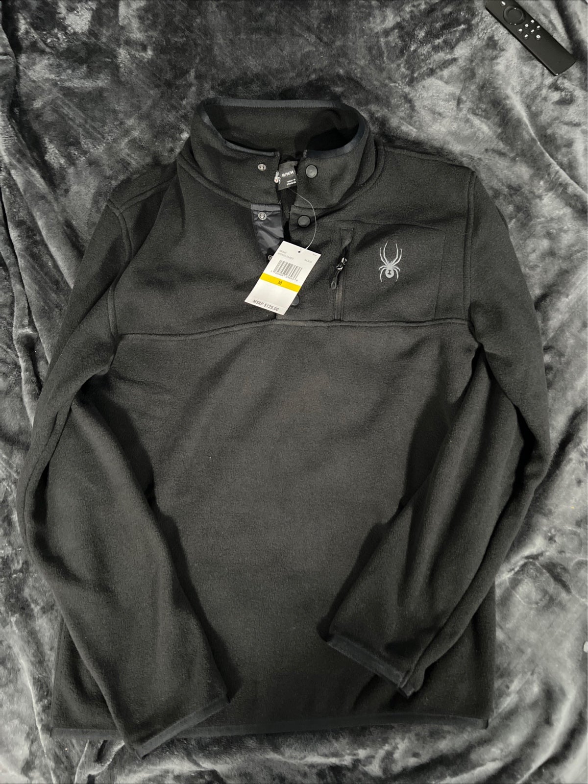 New men’s medium spyder fleece 129 value
