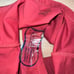 Tularosa Nobel Berry Tie Straps Ribbed One Piece Swimsuit, Women’s Large