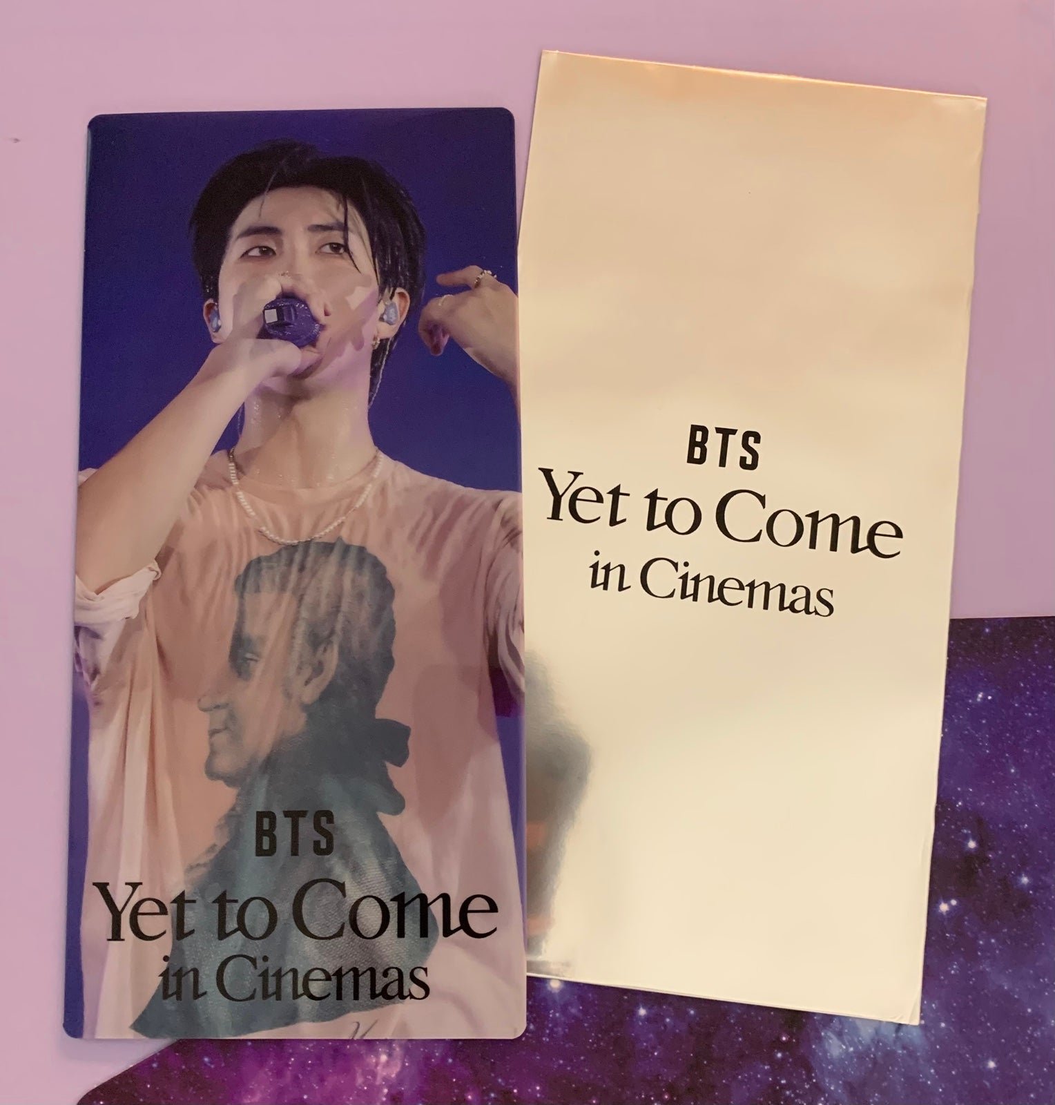 BTS Yet to Come in Cinemas Japan Ticket Holder RM Namjoon