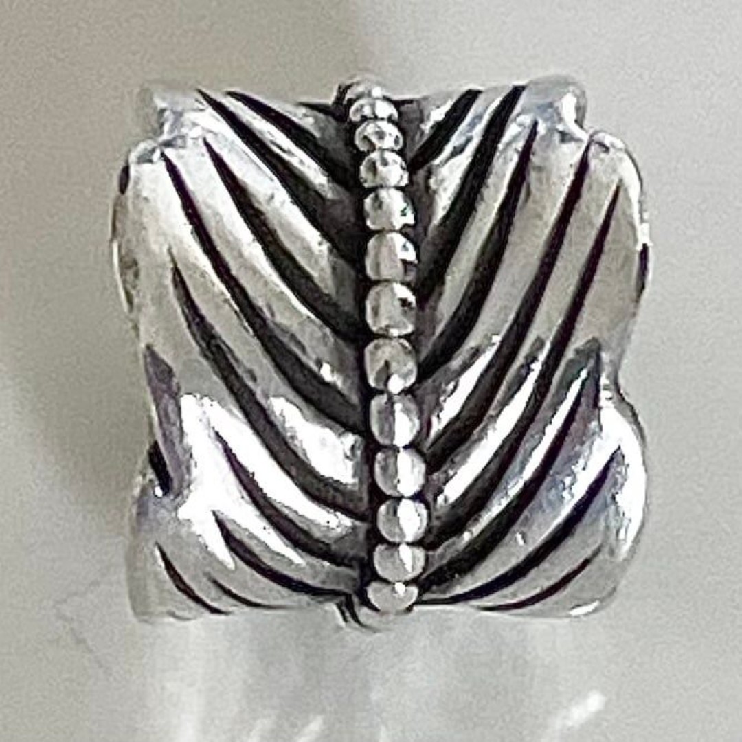 Pandora Rolled Feather Charm
