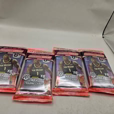 4 2019-2020 Panini Mosaic NBA Basketball One Cello Pack Sealed Zion Ja Silver.