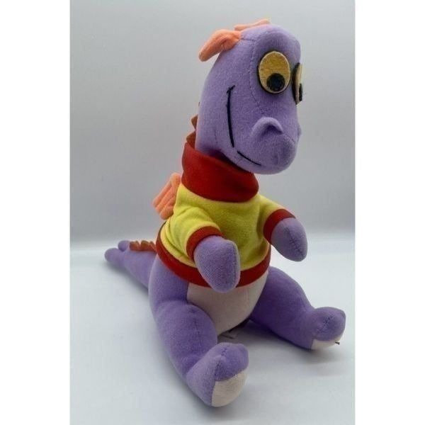Vintage FIGMENT 1982 Walt Disney World Epcot Plush Purple Dragon 13” L x 10” H