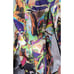 Vtg Y2K Nike Air Jordan All Over Technicolor Print Swirl Sz M Retro Art To Wear