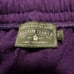 Purple Denim Tear Sweatpants