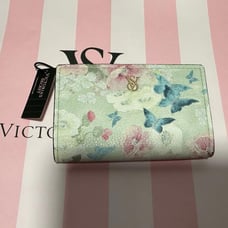 Limited Edition Victoria's Secret Butterfly Card Case Keychain