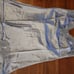 Gray Silver Satin Leisurewear Set - Large