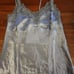Gray Silver Satin Leisurewear Set - Large
