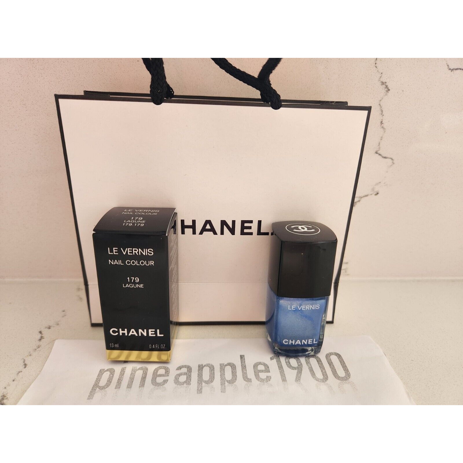 NIB Chanel Le Vernis LongWear Nail Colour Polish #179 LAGUNE Limited Edition