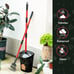 Pooper Scooper Large Swivel Bin & Rake for Large & Small Dogs Non-Breakable