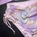 Victoria's Secret 36DD BIKINI M high-waist Bottom Pink LILAC PURPLE ombre