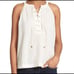Joie Arabeth Sleeveless Cotton Top Natural XS