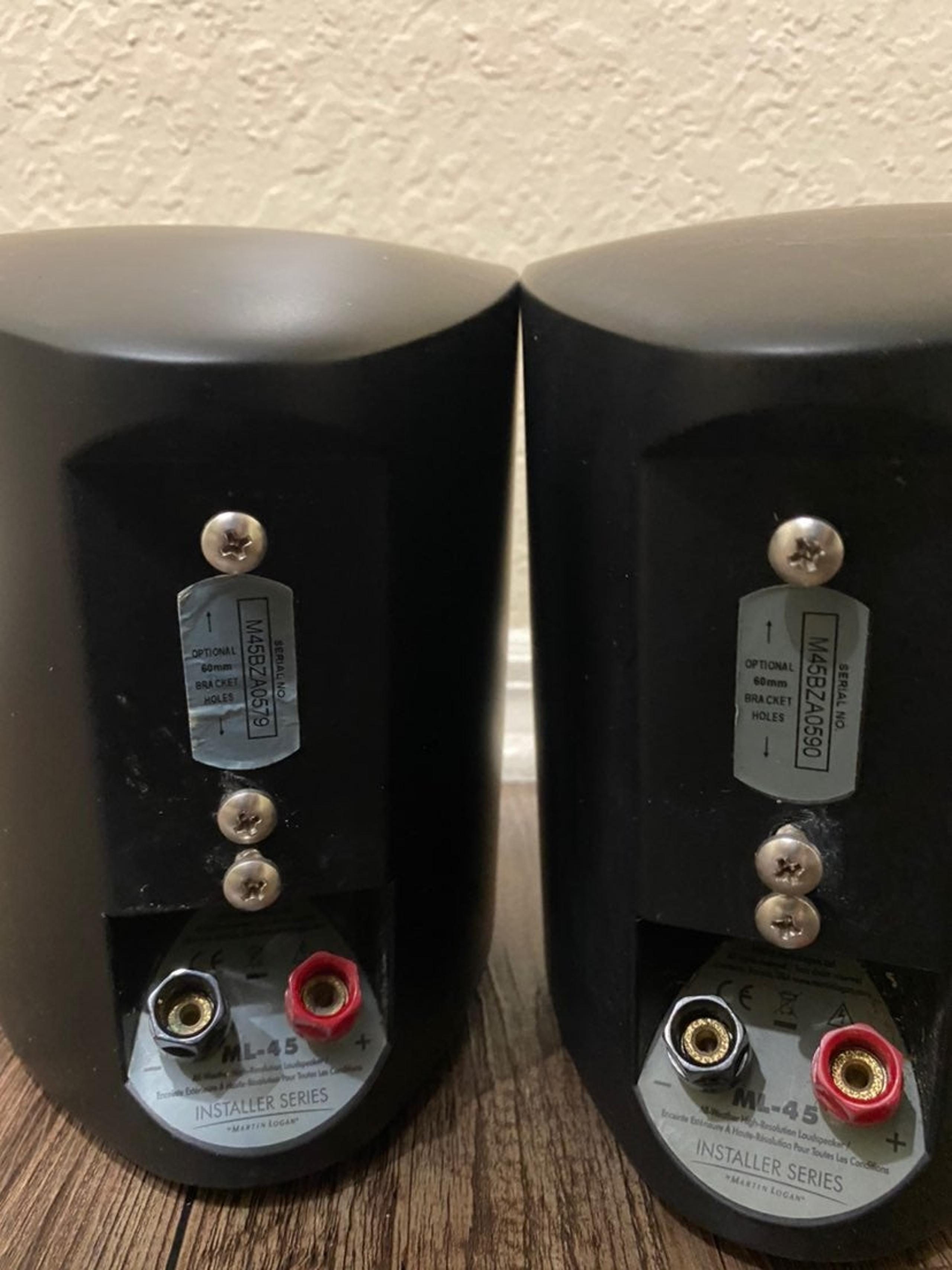 Martin logan speakers ML-45 pair