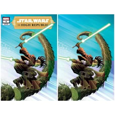 Star Wars High Republic #4 Jan Duursema Virgin & Trade Set - NM or Better