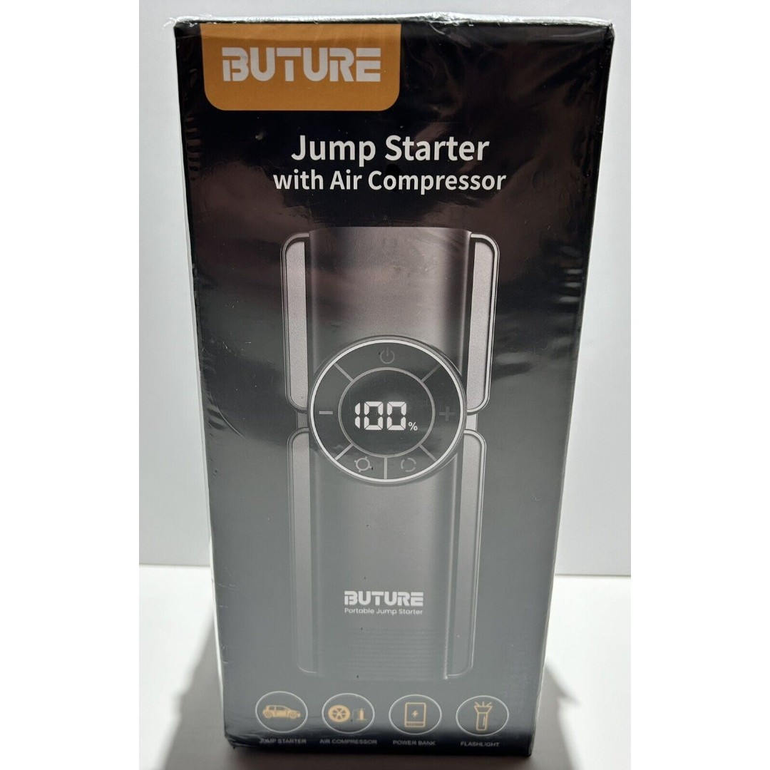 BUTURE Jump Starter Beta01 w/ Air Compressor 150PSI 20000mAh 74Wh