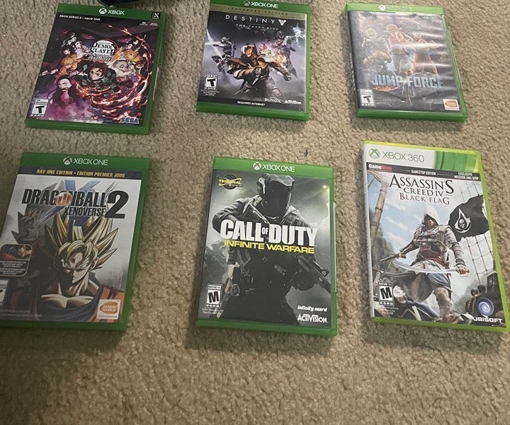 Xbox Jump Force Games Mercari