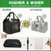 Large Cat Carrier For 2 Cats, Soft-Sided With Removable Plush Bed--NEW