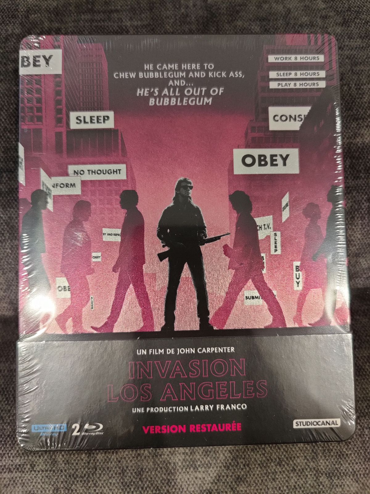John carpenter: They Live 4K Steelbook