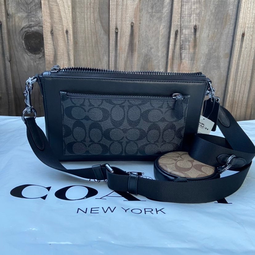 Coach Holden Crossbody In Signature Canvas C5598