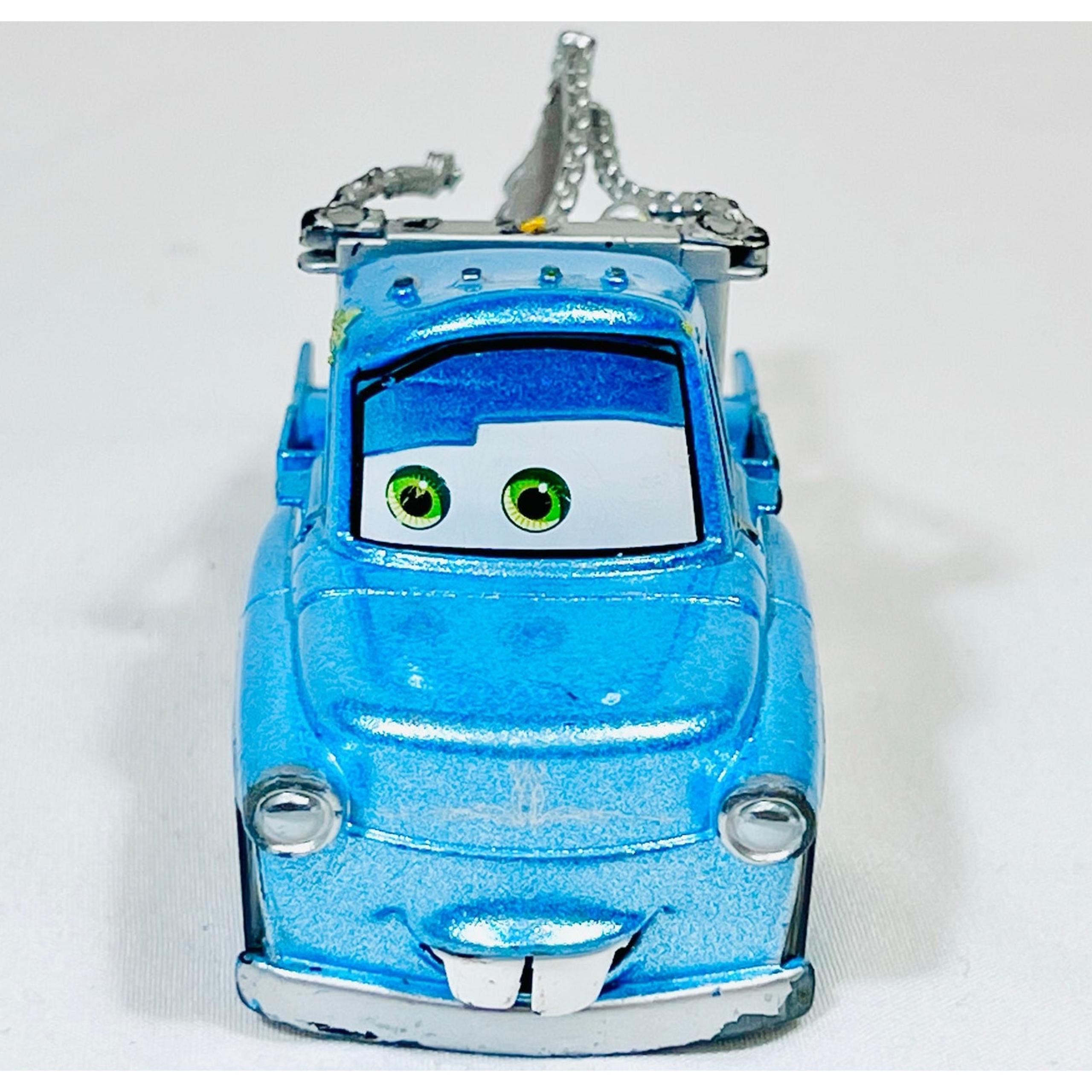 Disney Pixar Cars Blue Mater Special Metallic Edition Diecast Metal Toys Rare