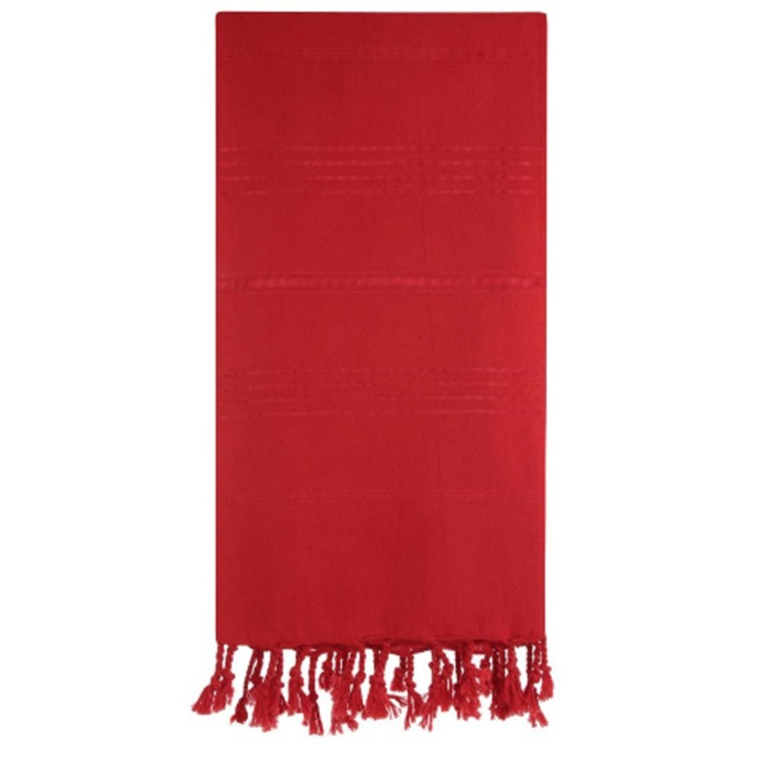 Sand Free Red Turkish Beach Bath Towel Citizens of the Beach Collection Gilliam
