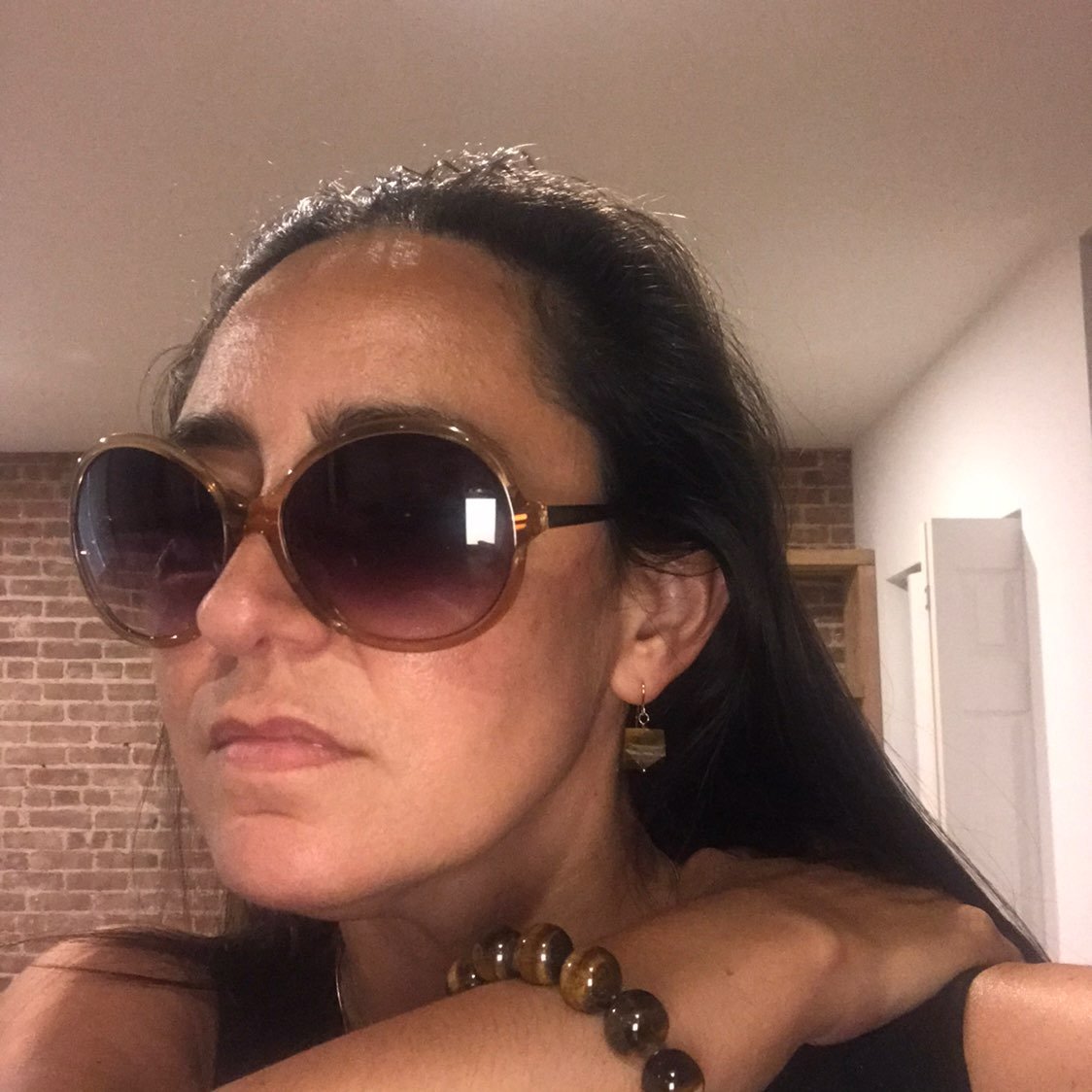 Donna DiStephano quartz and 14K gold ea
