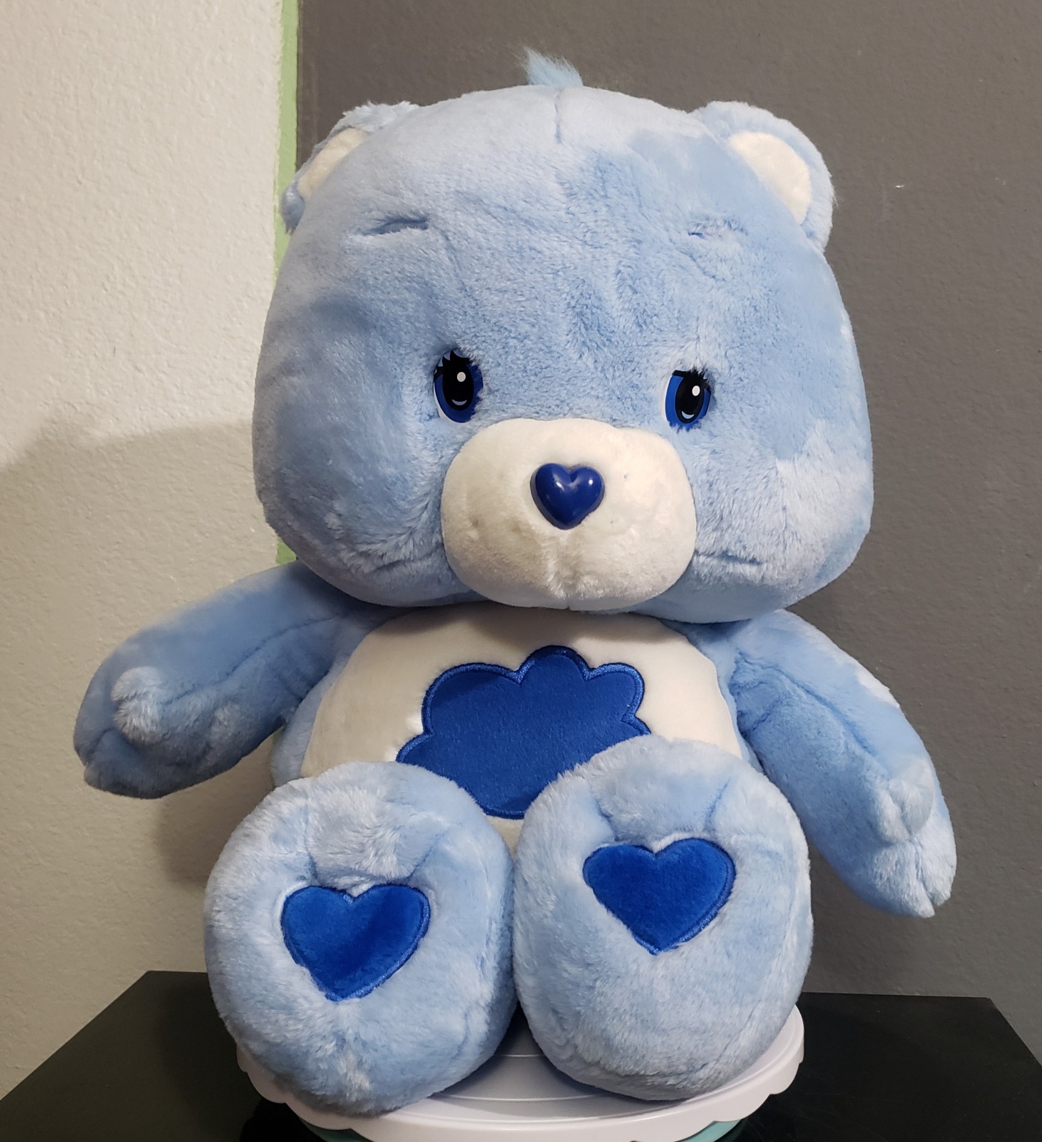 Vintage 2002 Jumbo 26” Grumpy Bear Care Bear Plush