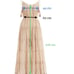 Zimmermann maxi midi gold beige dress size 2 worn 1x