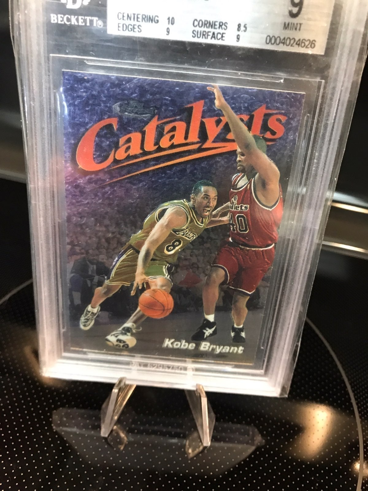 1997-98 Topps Finest Kobe Bryant 137 BGS