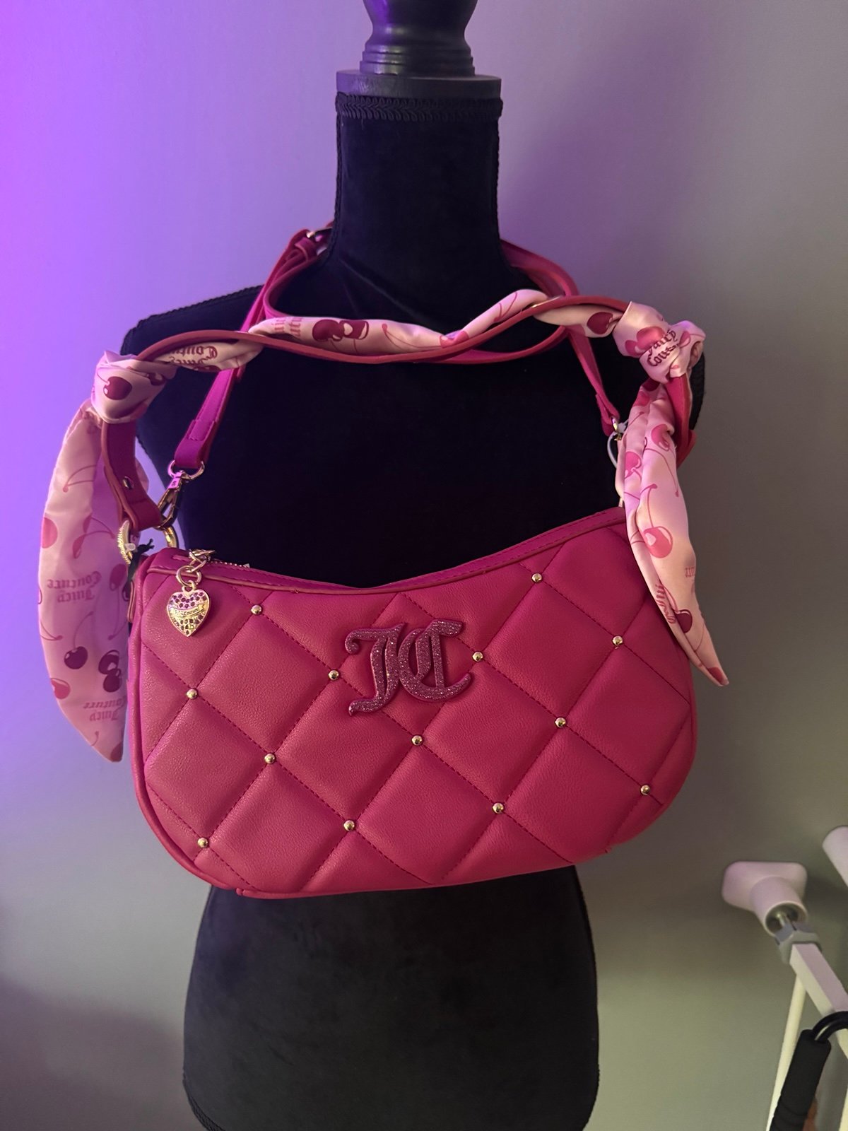 Juicy Couture Holding The Line COHO cherry bag