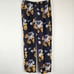 THEORY FLORAL SILK PANTS, Nocturne Distressed Pockets Size 8.B100