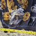 THEORY FLORAL SILK PANTS, Nocturne Distressed Pockets Size 8.B100