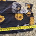 THEORY FLORAL SILK PANTS, Nocturne Distressed Pockets Size 8.B100