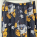 THEORY FLORAL SILK PANTS, Nocturne Distressed Pockets Size 8.B100