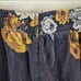 THEORY FLORAL SILK PANTS, Nocturne Distressed Pockets Size 8.B100