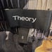 THEORY FLORAL SILK PANTS, Nocturne Distressed Pockets Size 8.B100