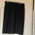 Like new JONES NEW YORK 100%pure WOOL Skirt, plus size 16, black