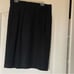 Like new JONES NEW YORK 100%pure WOOL Skirt, plus size 16, black