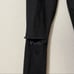 Reformation Black High Rise Skinny Jeans Distressed Womens 23 Denim Casual Fall