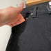 Reformation Black High Rise Skinny Jeans Distressed Womens 23 Denim Casual Fall