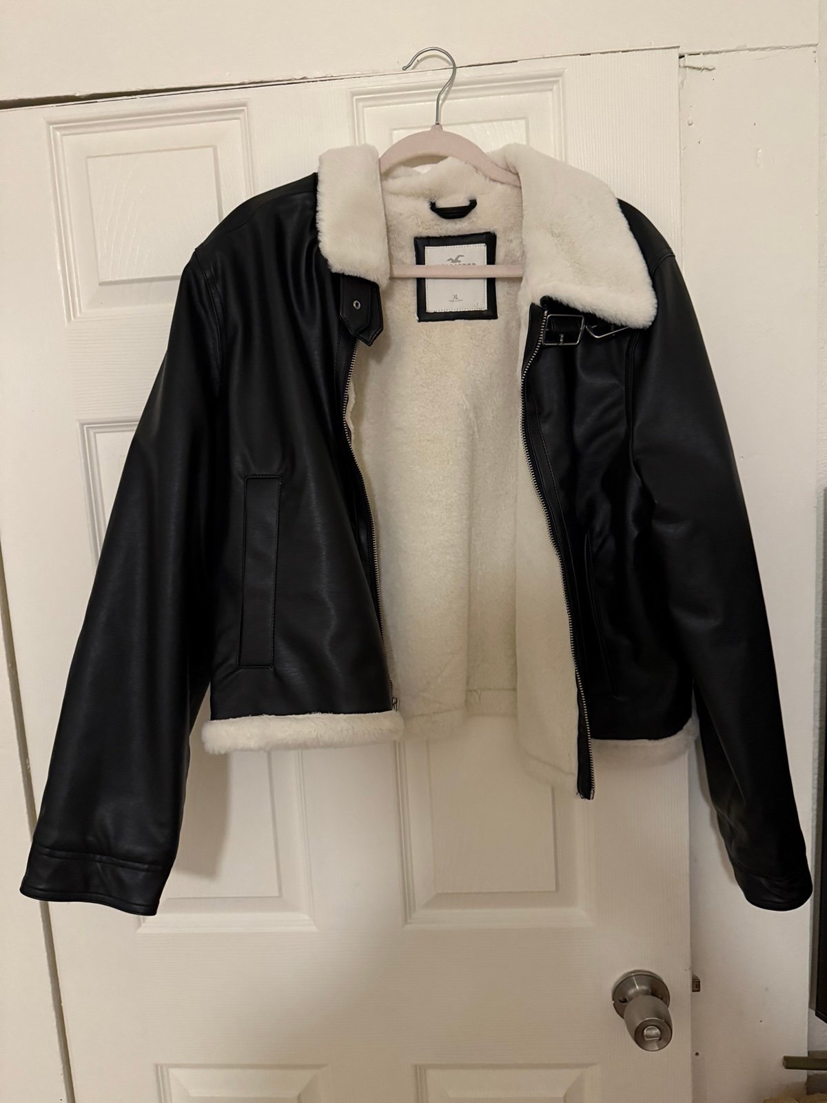 Hollister Leather Jacket