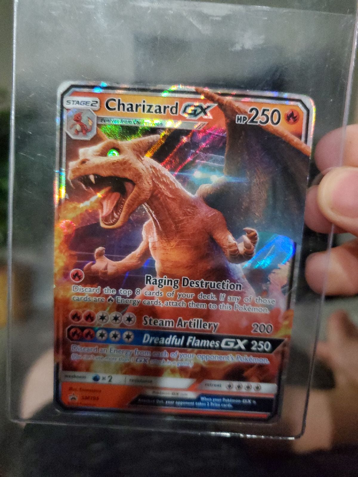 shiny charizard gx