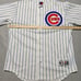 Majestic Chicago Cubs Nomar Garciaparra Baseball Jersey Mens Large